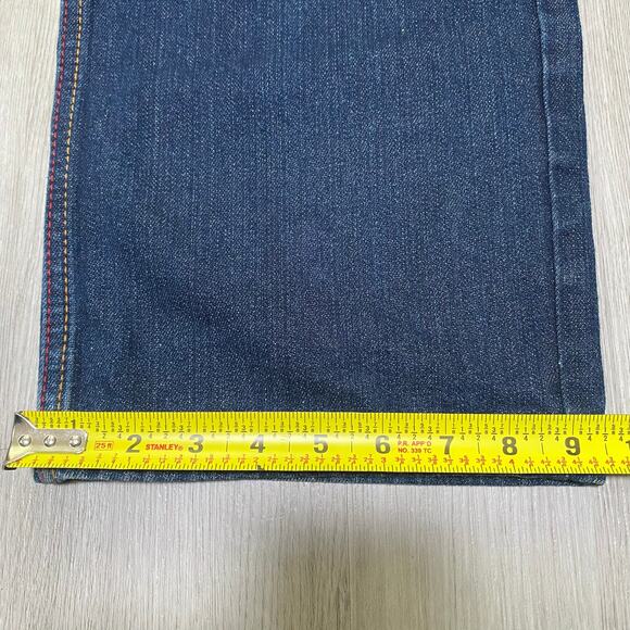 Vintage Y2K Coogi Royale Mens Cyber Embroidered Pockets Baggy Jeans Size 40x33 - Picture 8 of 8